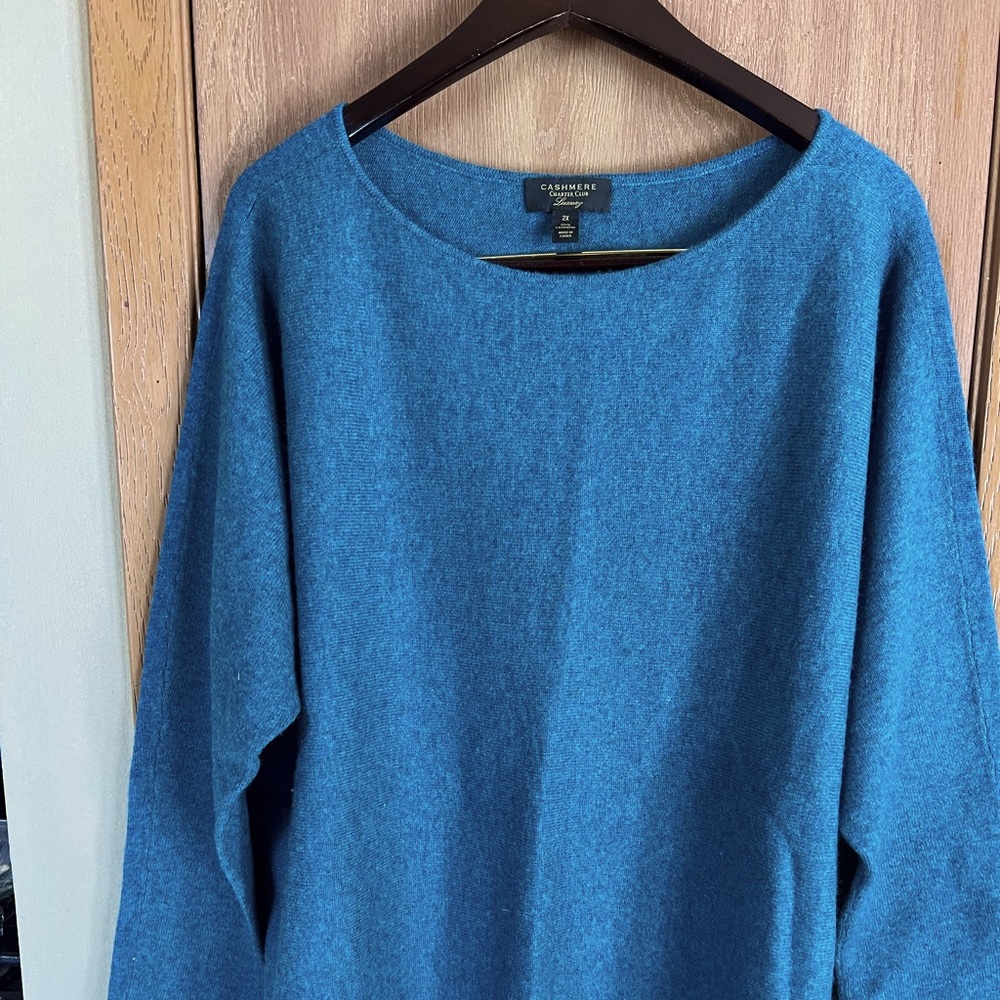 Pre owned 2X cashmere sweater
